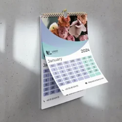 تقویم دیواری تبلیغاتی